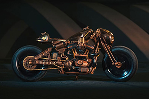 CUSOM HARLEY ที่ได้แรงบันดาลใจจากเสียงดนตรี