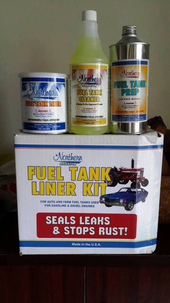 FUEL TANK LINER/PREP/CLEANER