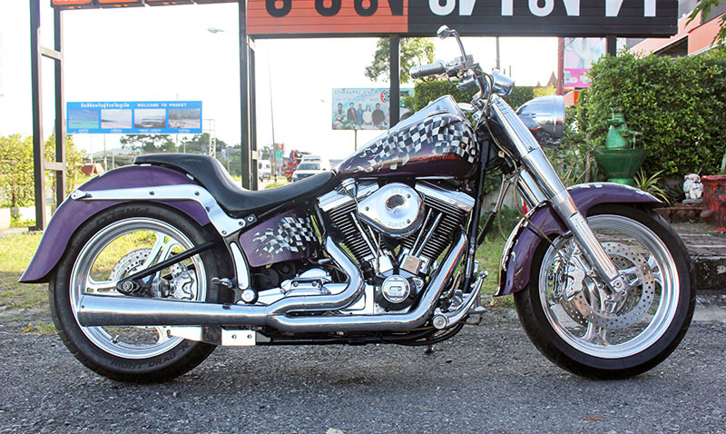 Harley Davidson Fatboy PM Evolution 1340 cc. Year 1999 ขายแค่ 690,000 THB.