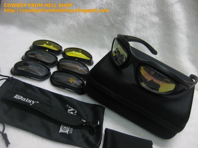 แว่นตากัน DAISY CHANGE 4 LENS GOGGLES GLASSES