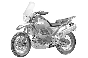 PIAGGIO ยื่นจดสิทธิบัตรดีไซน์ของ MOTO GUZZI V85 รุ่นโปรดักท์แล้ว