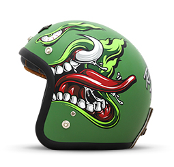 HDP Openface Helmet Ride And Freedom