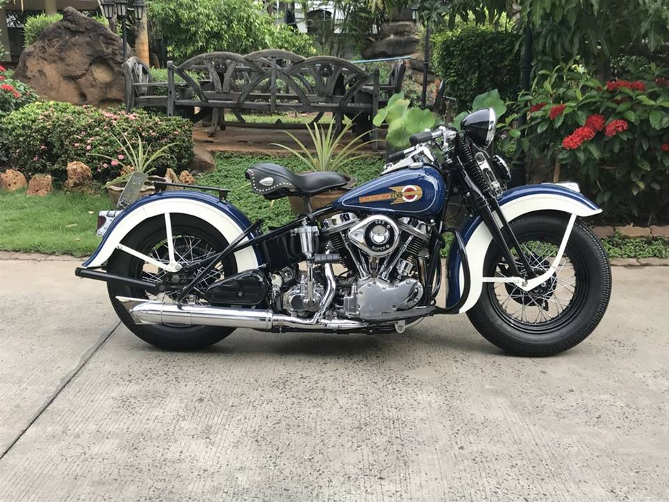 V -twin panhead