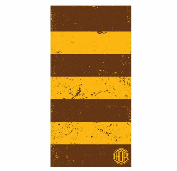 PS020N – PRISONER STRIPE | BROWN x YELLOW