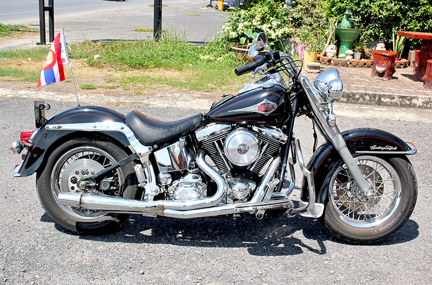 เครื่องคาร์บูครับ Harley Davidson Fatboy Evolution Year 1999