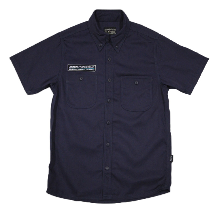 NO.0001 - ZERO WORKSHOP SHIRT / NAVY BLUE