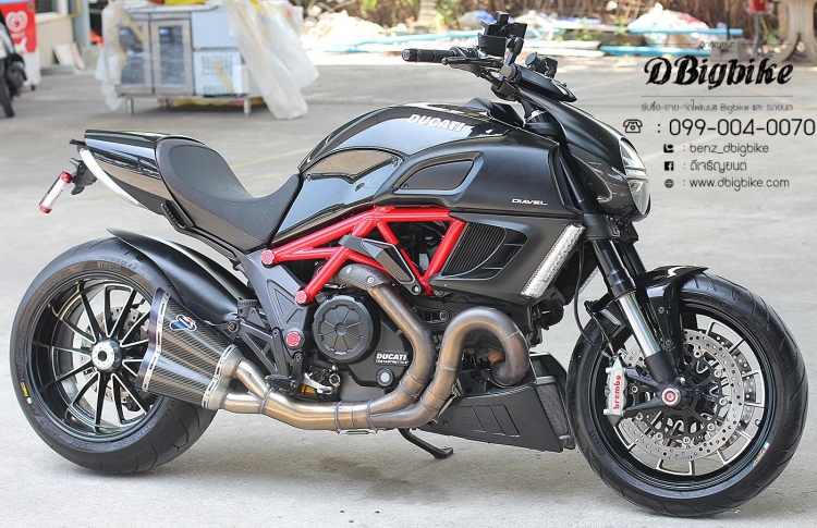 Ducati Diavel 1200 2012 แต่งล้น รถสวย ออกศูนย์ทะเบียนแท้ ✔สด-ผ่อน