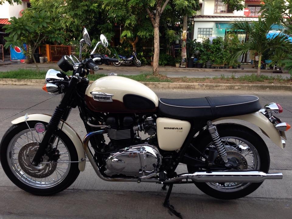 2011ขายtriumph bonneville