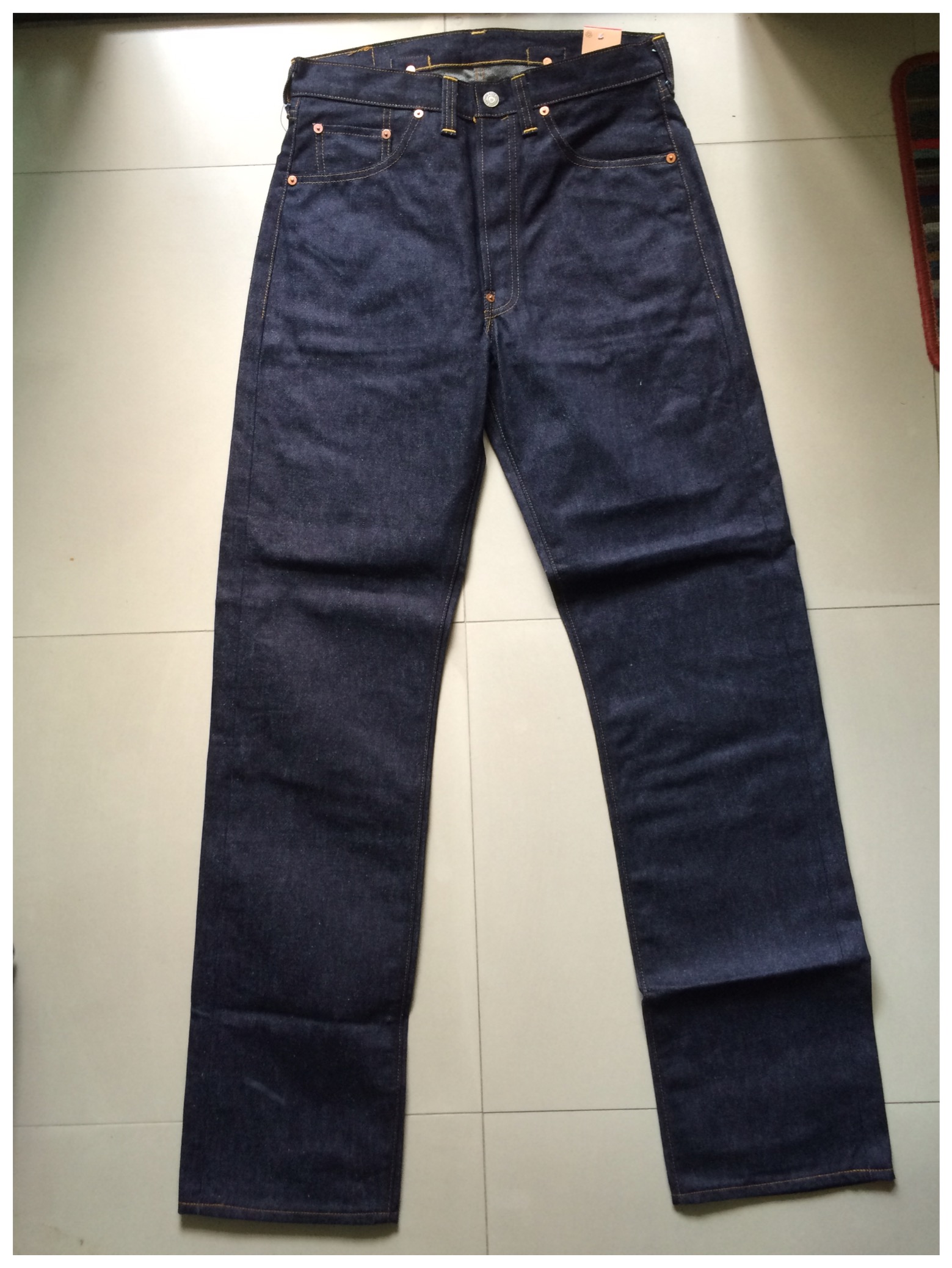 NOS LVC Model 1937 501XXc W33 L36
