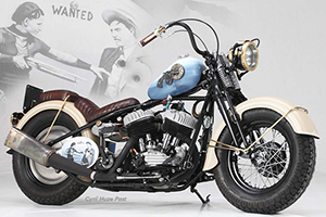 1948 CUSTOM FLATHEAD MODEL U. BONNY & CLYDE INSPIRED