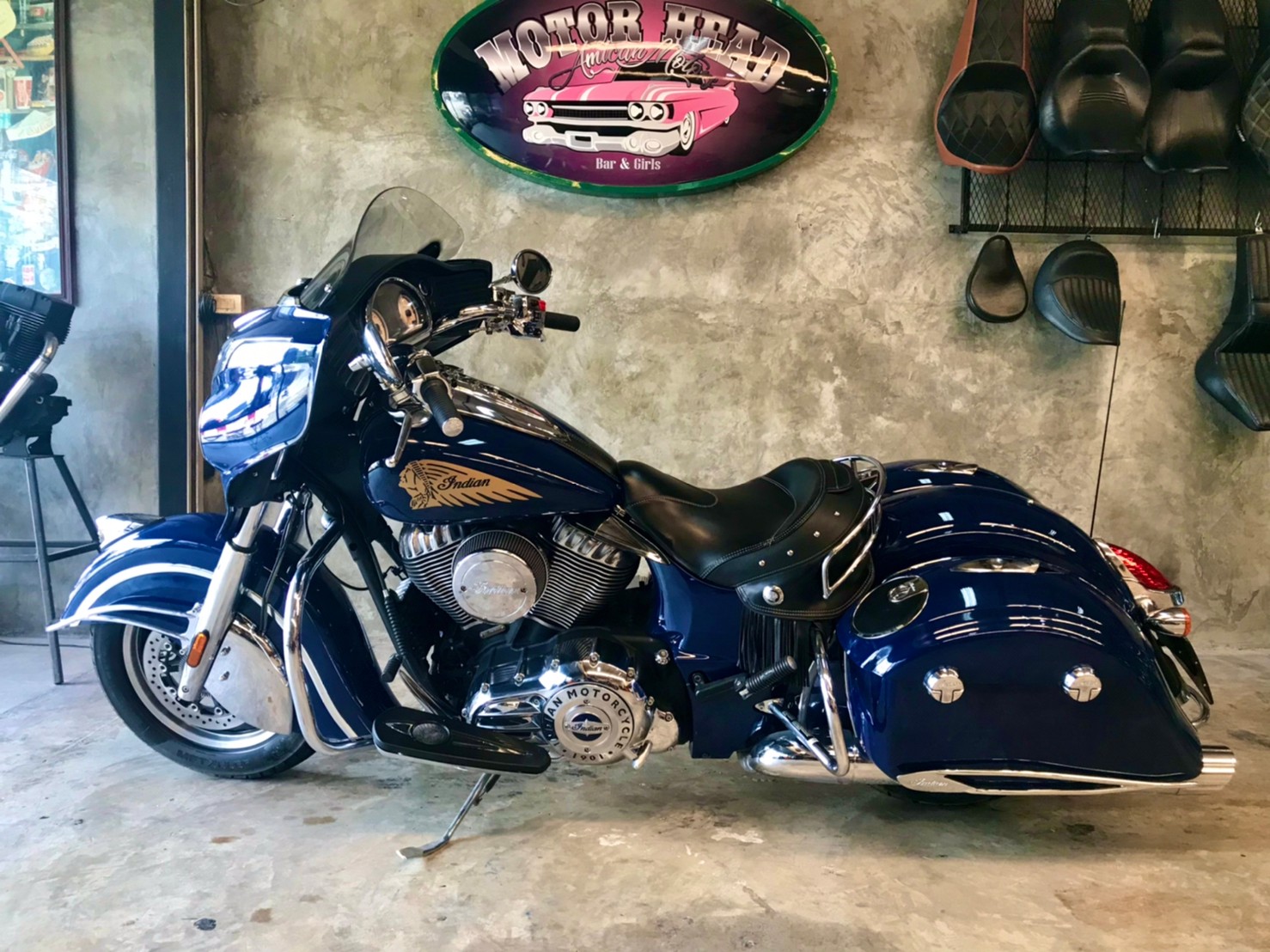 Indian Chieftain Springfield Blue 2014