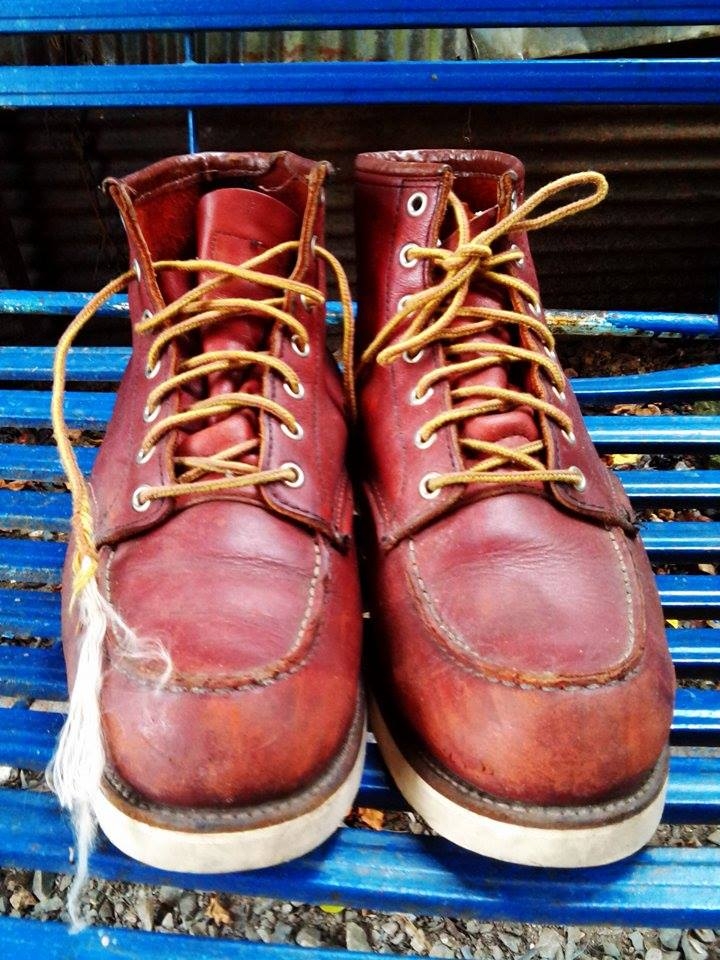 ขายค่ะ RED WING 8131(ปีเก่าป้ายผ้าดิบเล็ก) เบอร์ 10 (43-44) ราคา 2800 ค่ะ
