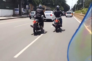 ROYAL ENFIELD 650 รุ่นใหม่ออกมาทดลองวิ่งบนถนนที่เจนไน