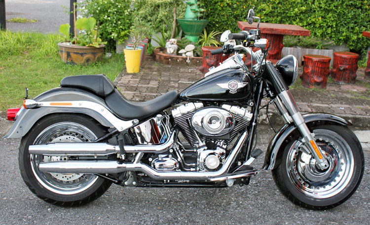 Harley Davidson Fatboy ปี 2014 ราคา 959,000 บาท พร้อมทะเบียน