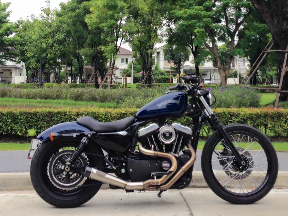 HARLEY SPORTSTER IRON 883 2012 รถศูนย์ power ทะเบียนสวย ของแต่งครบ