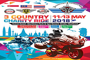 3 COUNTRY CHARITY RIDE