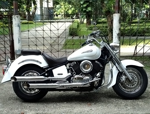 ขาย YAMAHA DragStar 1100cc. CLASSIC ปี 2008 สีขาวมุก (อินวอย + สรรพสามิต + พรบ.)