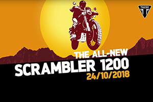 24 ตุลาคมมาแน่ TRIUMPH SCRAMBLER 1200 รุ่นปี 2019