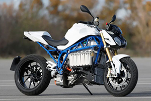 BMW เปิดตัว E-POWER ROADSTER มอเตอร์ไซค์ไฟฟ้ารุ่นต้นแบบดีไซน์ดุดัน