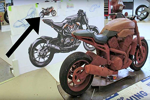 ภาพหลุด SPORTSBIKE ดีไซน์สุดคลาสสิกจาก HARLEY-DAVIDSON