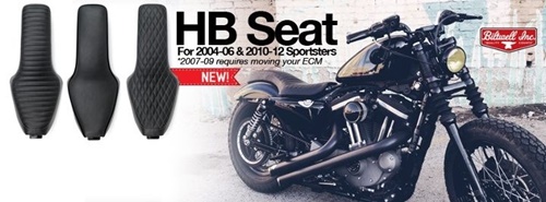 ขาย เบาะ biltwell HB Seat - Black Tuck n' Roll