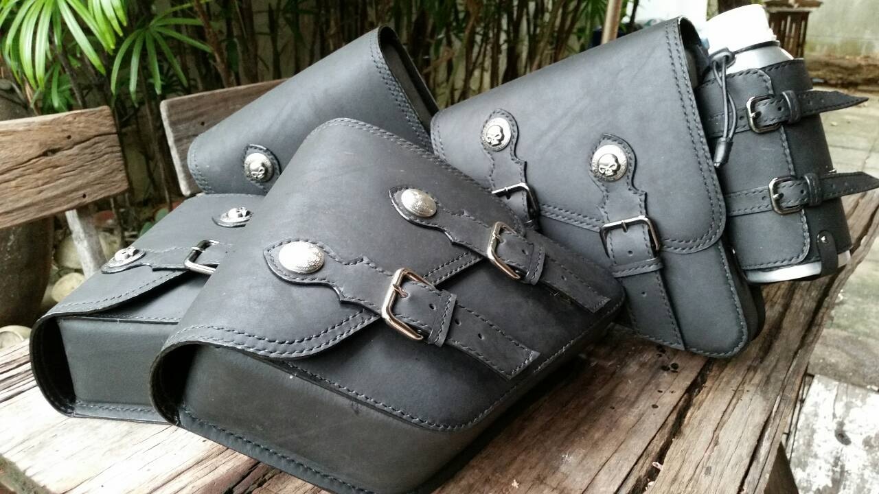 ★ ★ ★กระเป๋า SPORTSTER,SOFTAIL,DYNA,กระเป๋าสตางค์ ฯ หนังแท้ HandMade ค้าบ★ ★ ★