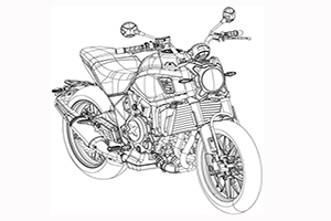ภาพหลุดงานดีไซน์ของมอเตอร์ไซค์รุ่นใหม่ 700 ซีซี จาก CFMOTO