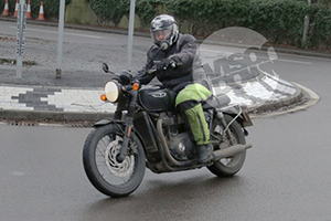 โมเดลปริศนา Bonneville T120 ที่ใช้เครื่อง Street twin