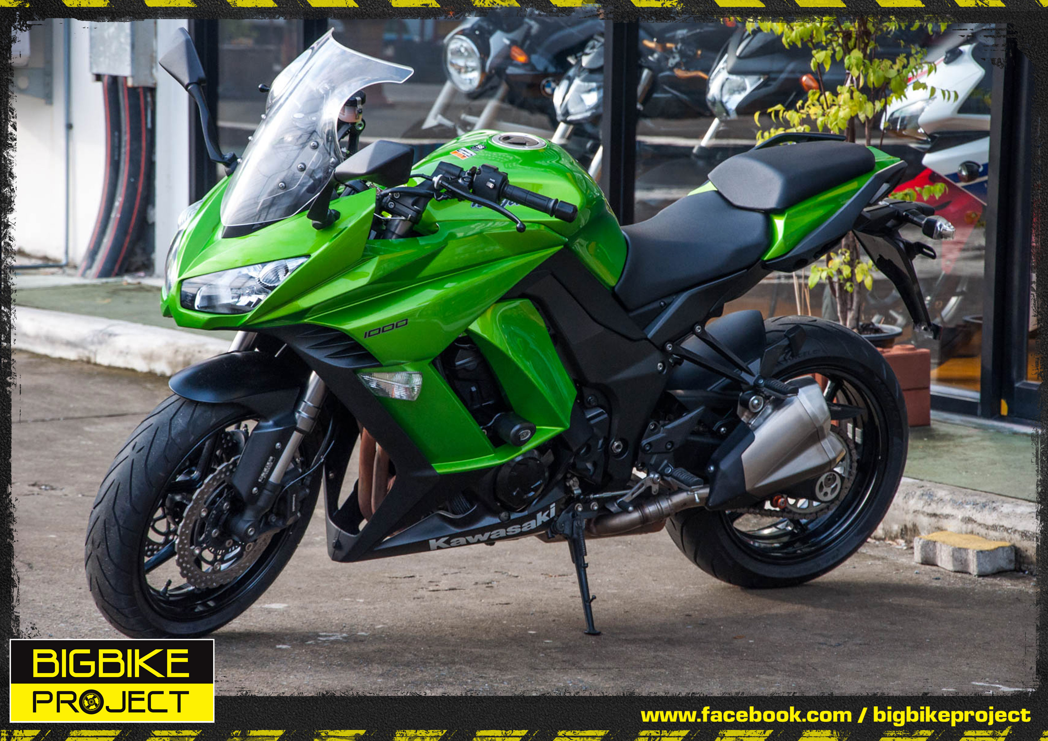 NINJA 1000 สีเขียว