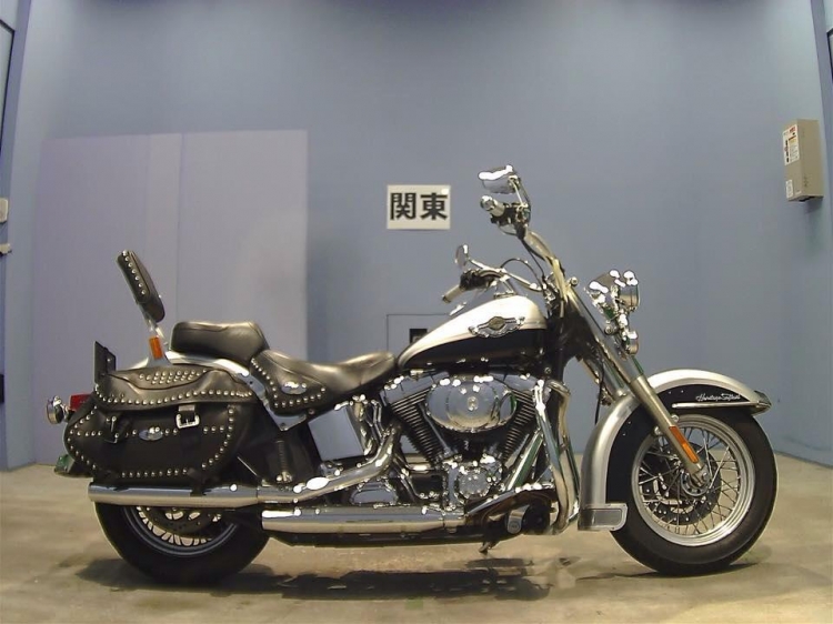 ขาย harley davidson heritage softail 100th anniversary ตัวครบรอบ100th ป้ายตัวหนังสือทอง