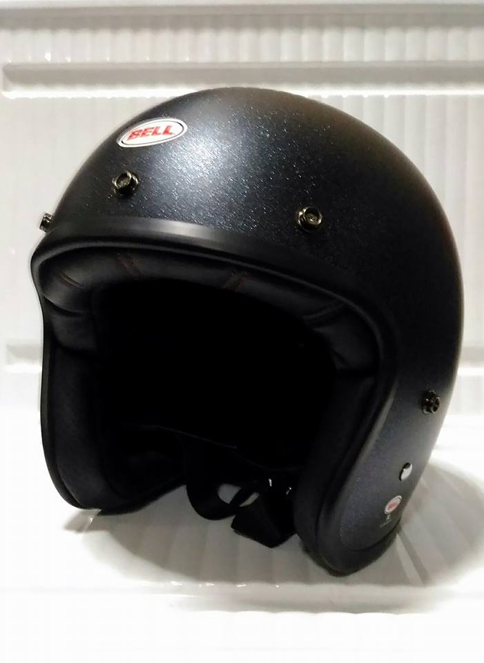 ขายหมวกกันน็อค BELL CUSTOM 500 สี matte blue flake