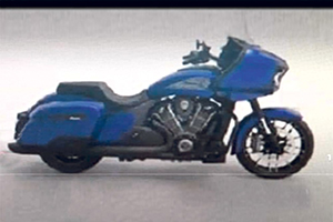 ภาพหลุดมอเตอร์ไซค์ BAGGER รุ่นใหม่ INDIAN RAPTOR