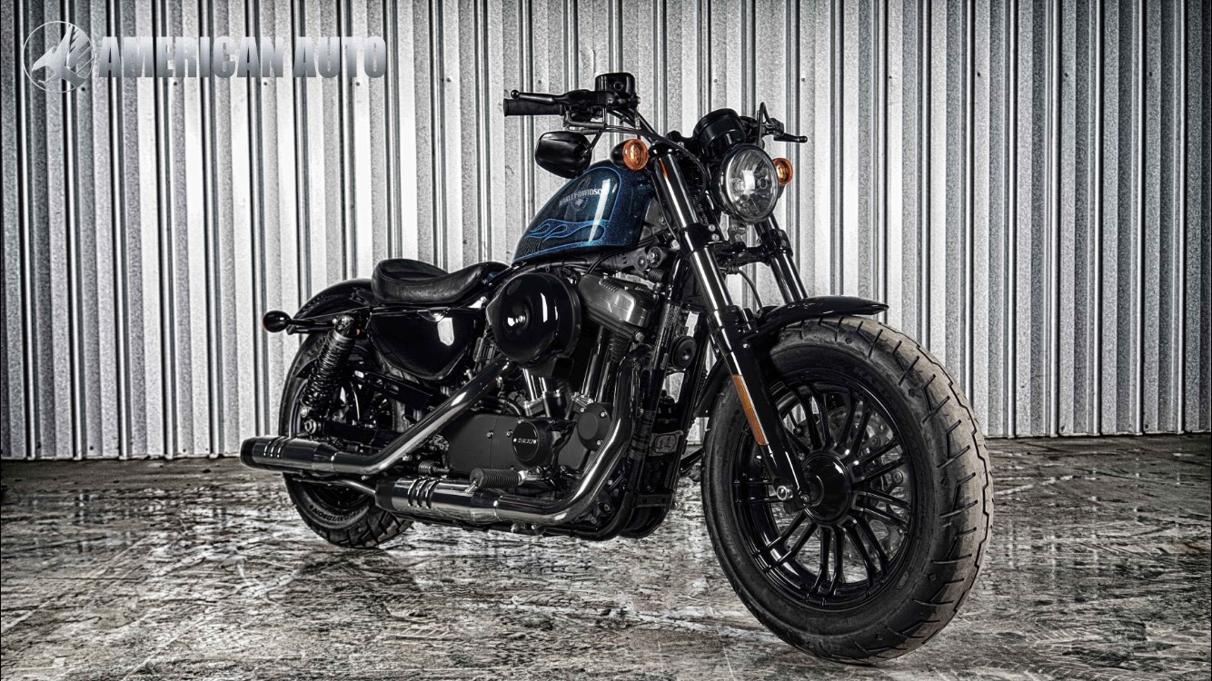 ☠☠☠2016 XL1200X-SPORTSTER Forty-Eight. Hard Candy Cancun Blue Flake. 1HD New!!! ราคา 81X,XXX ฿ (USA Spec) พร้อมทะเบียน☠☠☠