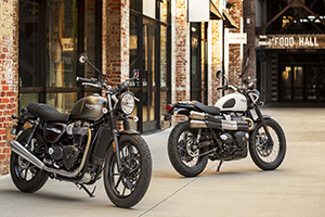 TRIUMPH เปิดตัว STREET TWIN และ STREET SCRAMBLER โมเดล 2019 เครื่องไฉไลกว่าเดิม