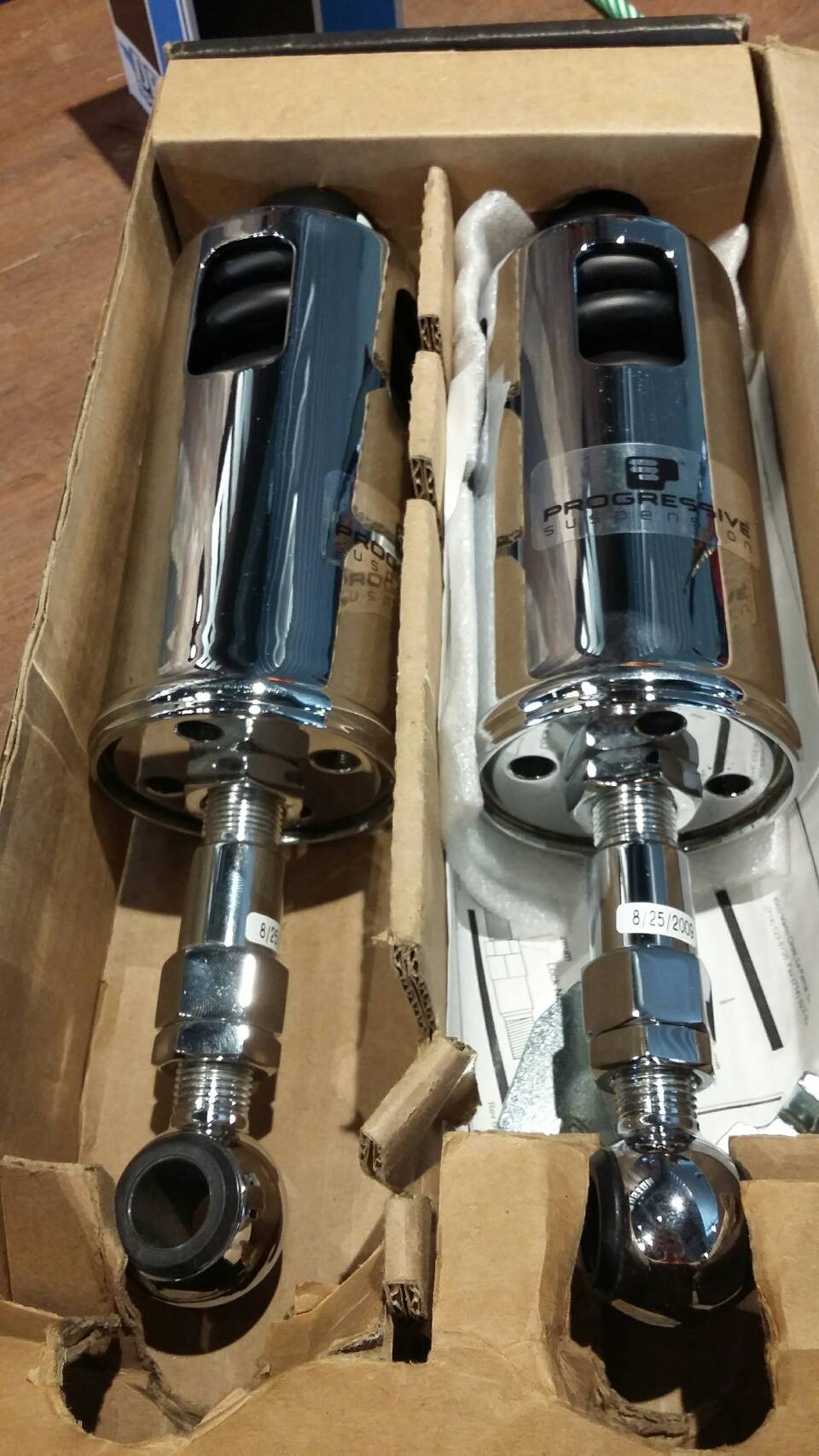 Progressive suspension harley davidson softail Evo