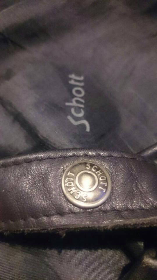 Schott leather jacket size 42/ Redwing 8115 size 8D
