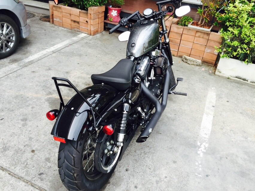 ขาย Harley 48 ปี 2014 สีเงิน Hard Candy #1HD