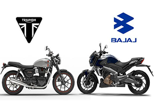 TRIUMPH จับมือ BAJAJ ลุยตลาดโลกมอเตอร์ไซค์ขนาดกลาง