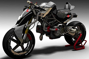 DUCATI MONSTER S2 BRAIDA มอเตอร์ไซค์ CONCEPT ดีไซน์ดุดันฝีมือ Paolo Tesio