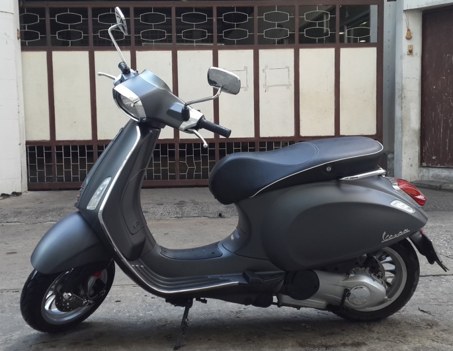 เจ้าของขายเอง Vespa Sprint150 3VIE สีเทาด้าน ปี 2015 วิ่ง 2,371km