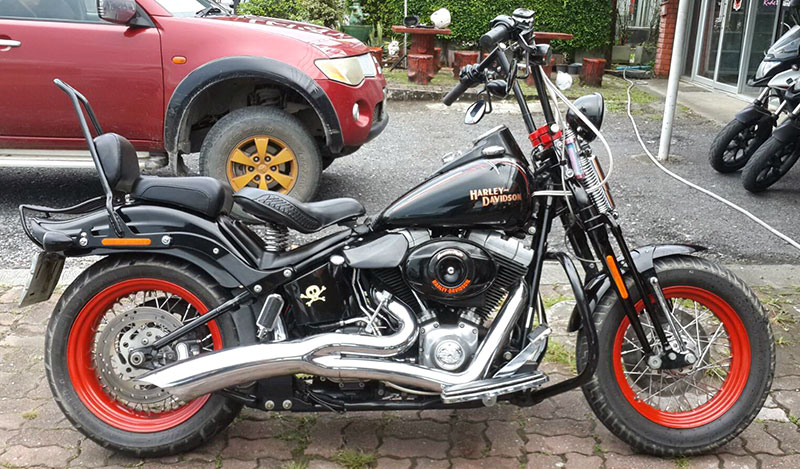 HD Softail Cross Bone 1584 cc. Year 2009