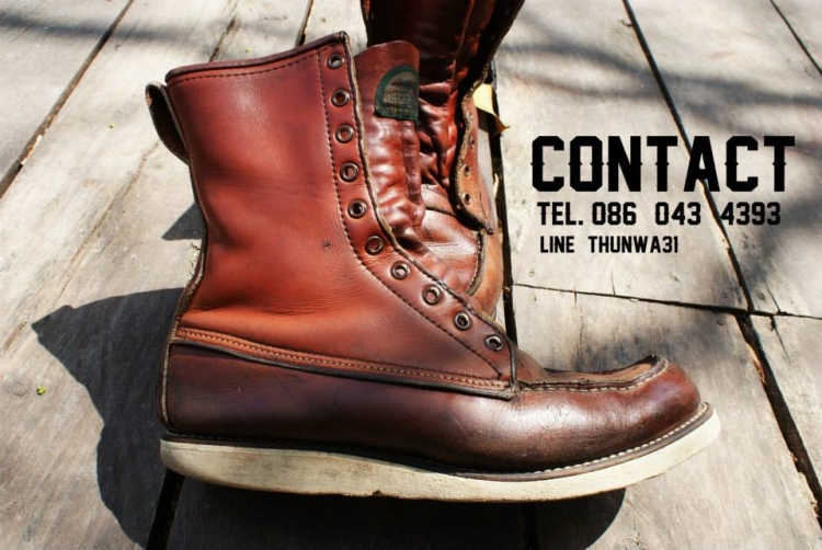 RED WING 877 Irish Setter Boots Size 10 D สี Oro Russel