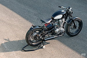 (CUSTOM IDEAS) ROYAL ENFIELD CLASS 500 BOBBER