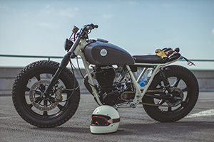 INTO THE WOODS: 654’S RIPPIN’ YAMAHA SR500