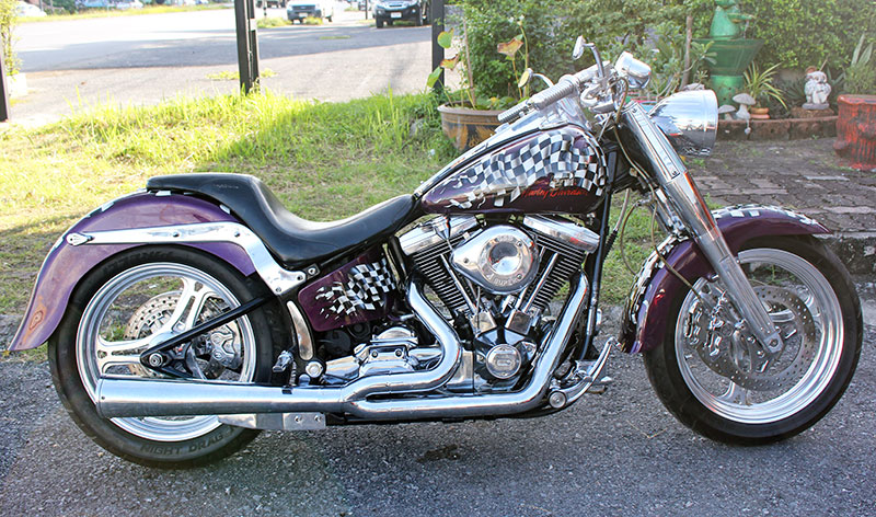 Harley Davidson Fatboy PM Evolution 1340 cc. Year 1999 เหลือแค่ 590,000 THB.