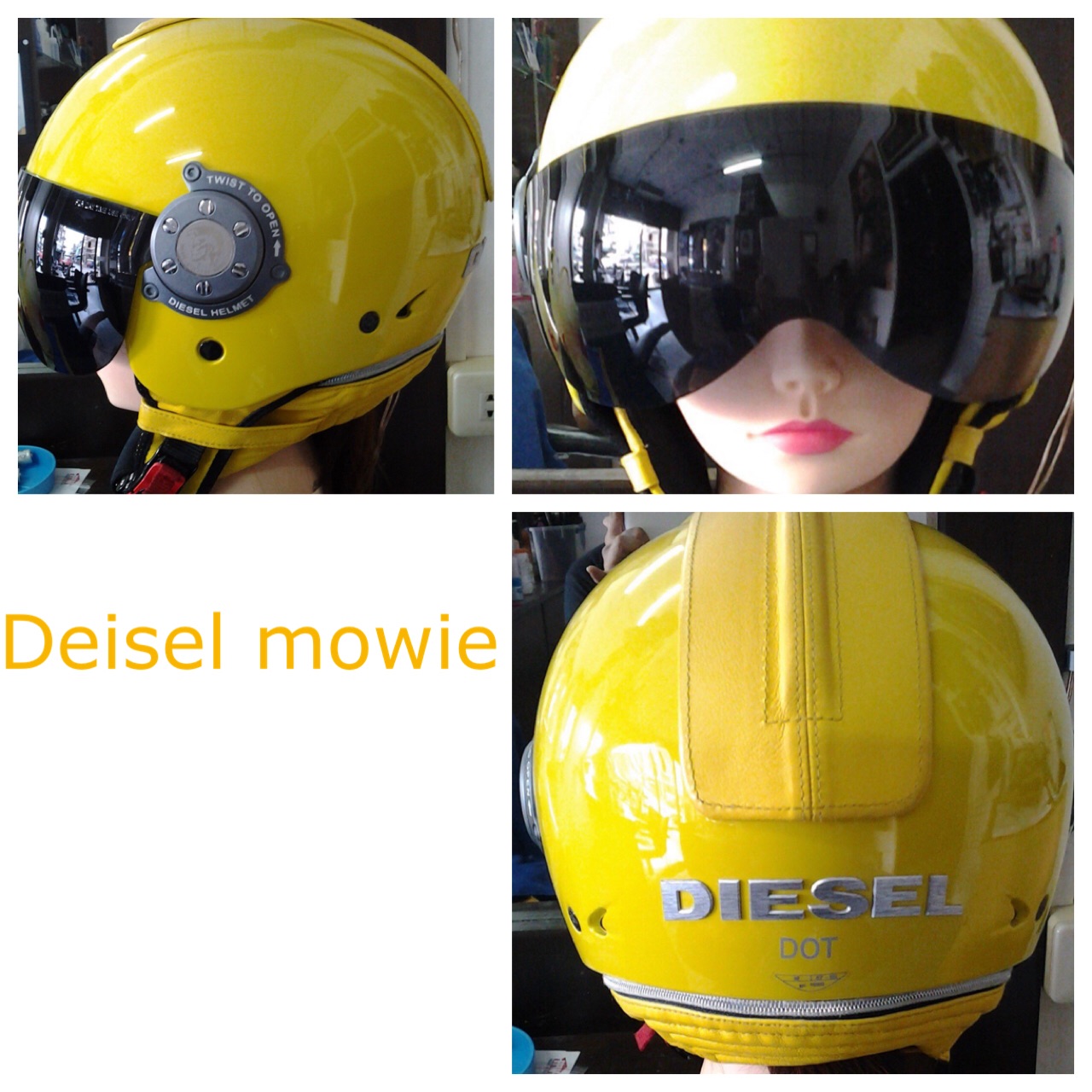 หมวกกันน็อค Deisel mowie