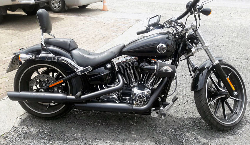 Harley Davidson Break Out 96 cubic. Year 2016