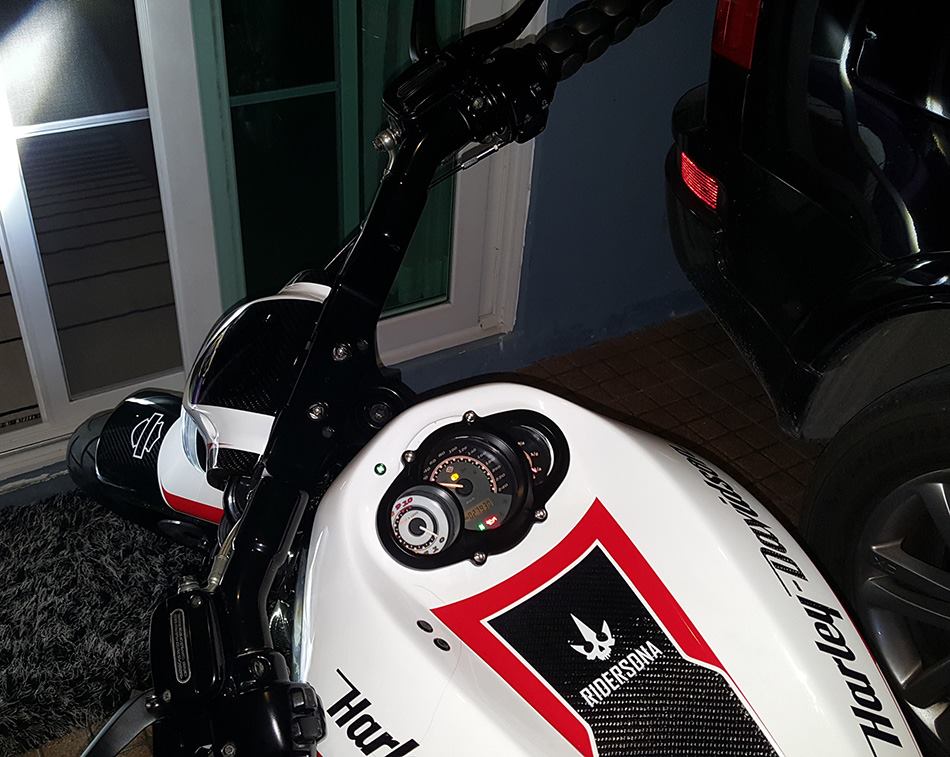 HARLEY DAVIDSON VROD MUSCLE CARBON EDITION CUSTOM BY RIDER'S DNA 2009 Custom Build V-rod
