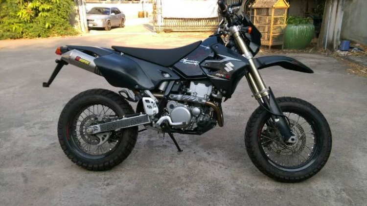 Suzuki DR-Z400 ปี08 ท่อแต่ง แฮนด์อ้วน