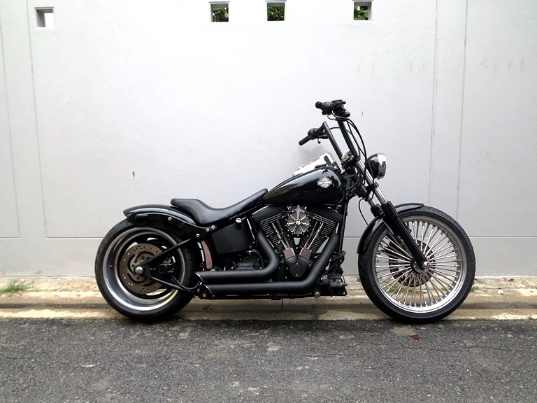 Harley Davidson Softail Fatboy Custom Evo ทะเบียนแท้ ปี1998 499,000 บาท 0830785450 ตั๊ก